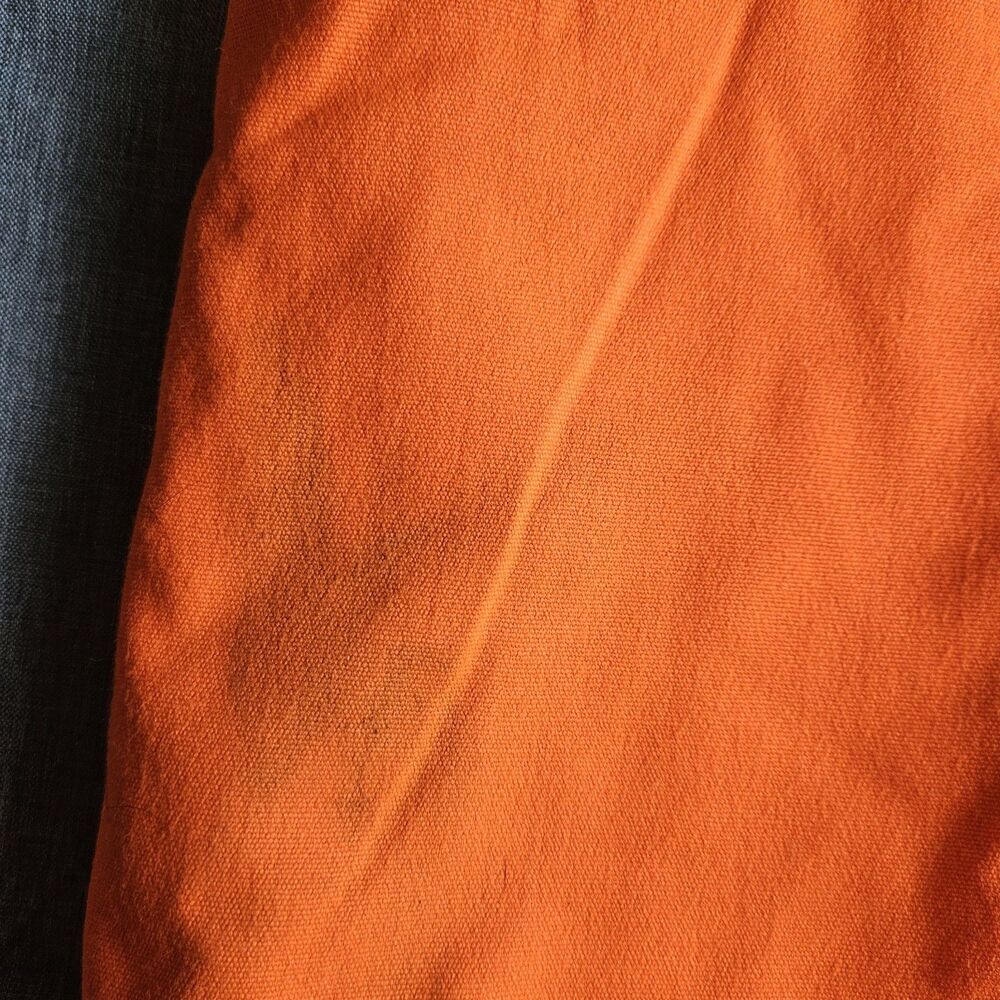 VTG Edward Hyman Mens XL Orange Industrial Hunting Thermal Insulated Pants - Picture 8 of 16